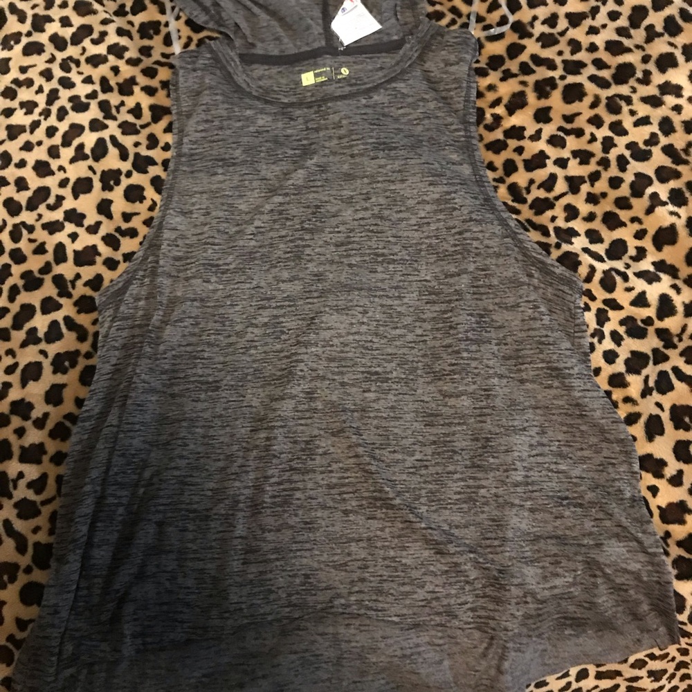 Sleeveless Grey Shirt NWT never worn